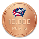 10,000 Points Bronze Badge